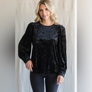 Adyson Parker  Velvet Blouse
